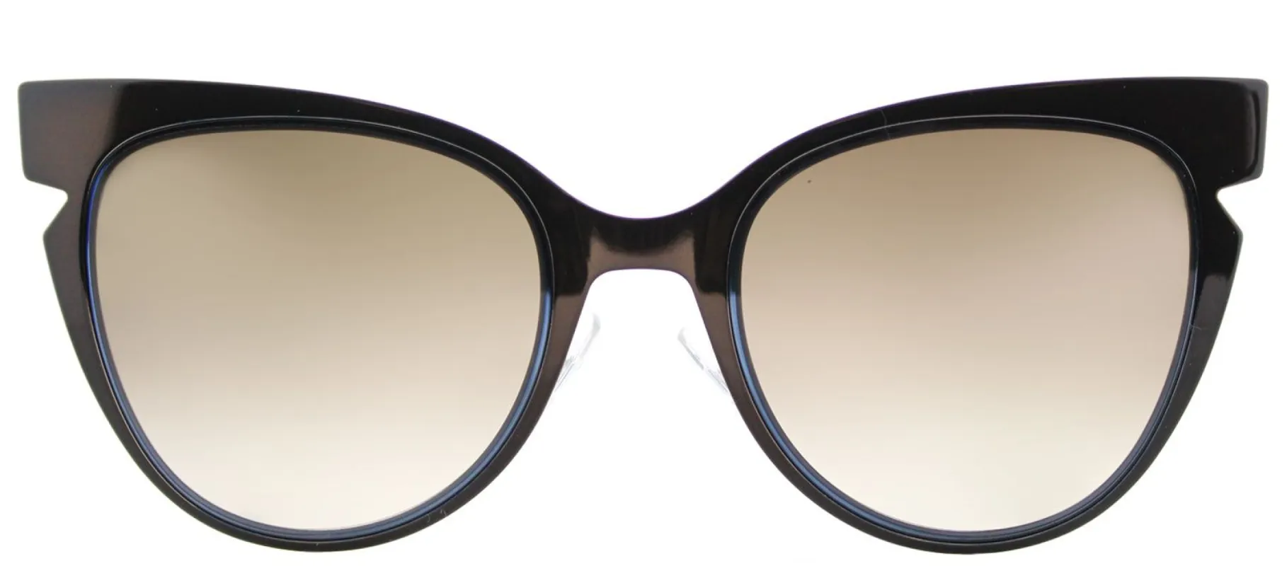 Fendi Fendi Lines FF 0133 NPO Cat-Eye Metal Brown Sunglasses with Brown Gradient Lens sold by Gaffos