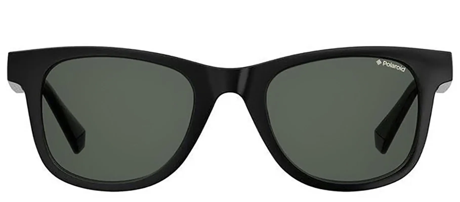 Polaroid PLD 1016/S/NEW 807_M9 Square Plastic Black Sunglasses with Grey Polarized Lens sold by Gaffos