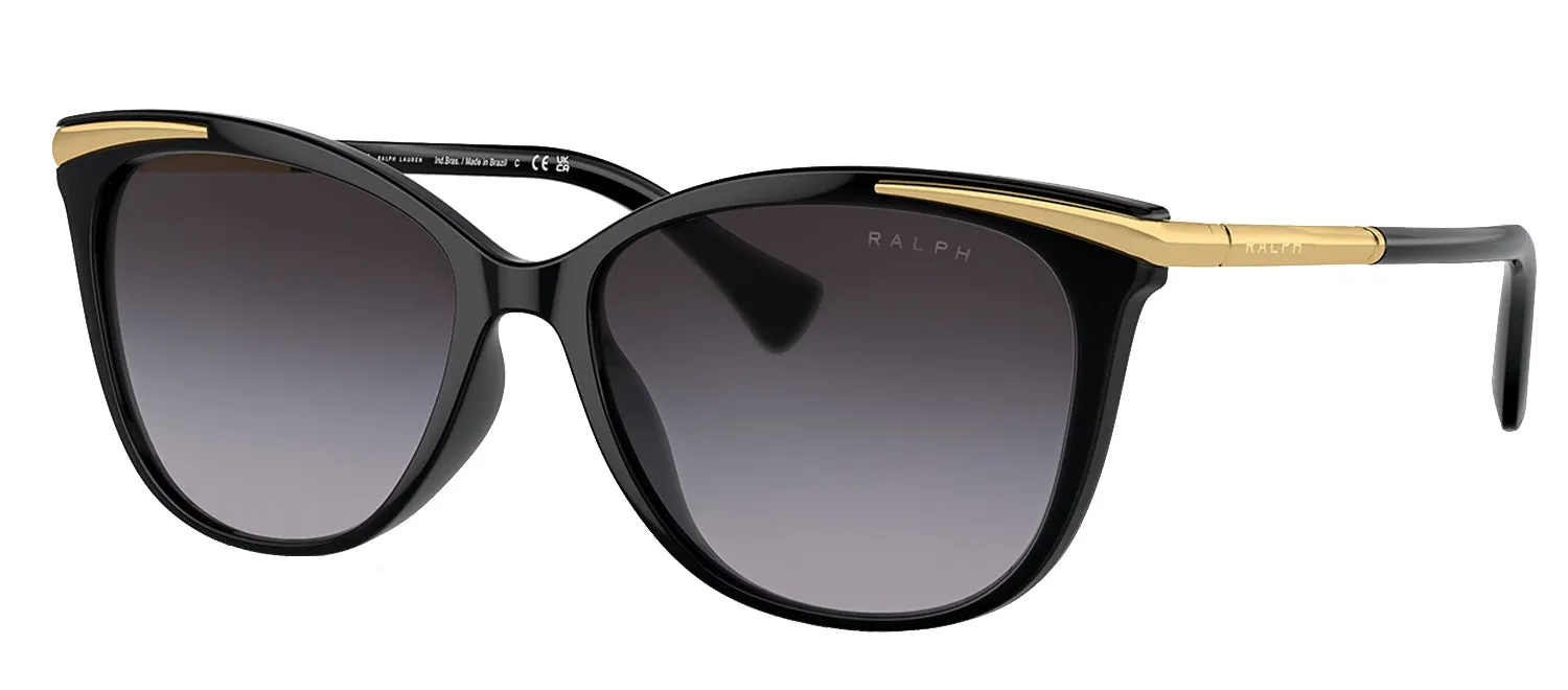 Ralph Lauren RA 5309U 50018G Square Plastic Black Sunglasses with Grey Gradient Lens sold by Gaffos product image thumbnail 2