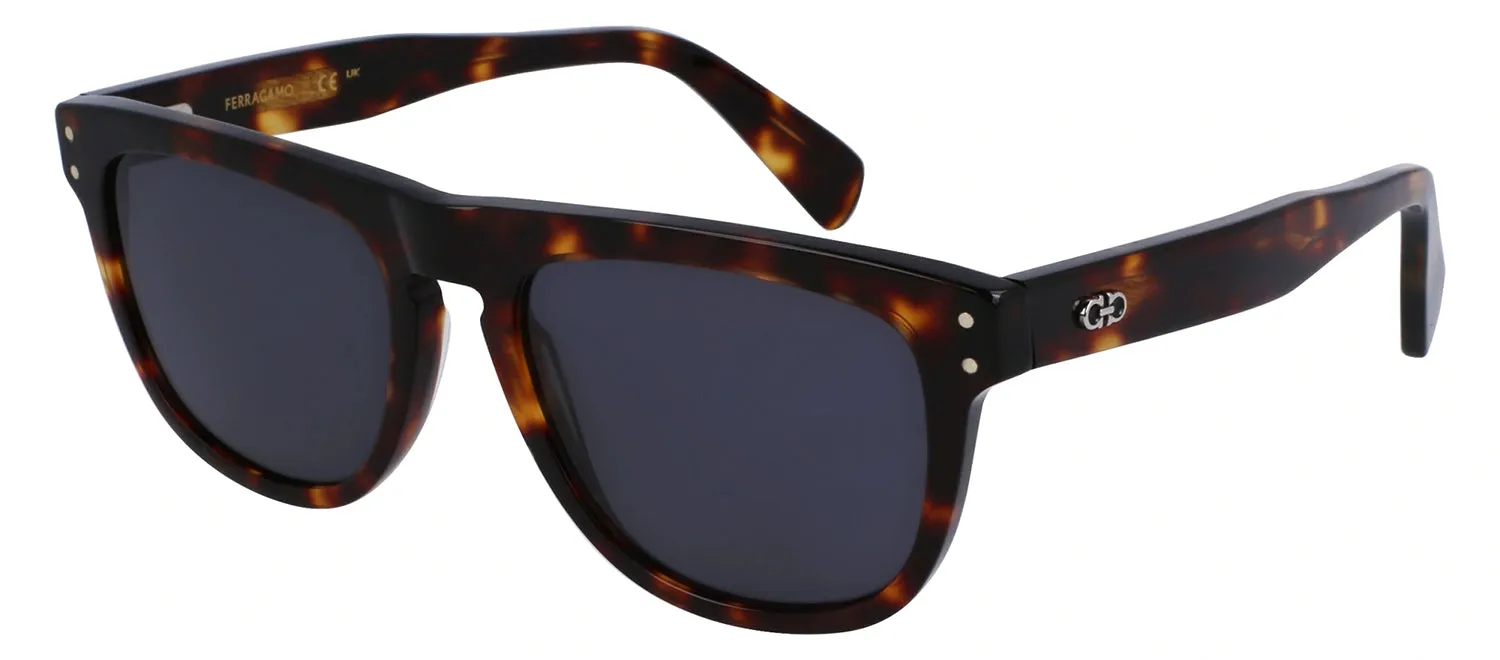 Salvatore Ferragamo SF 1111S 242 Browline Plastic Dark Tortoise Sunglasses with Grey Lens sold by Gaffos product image thumbnail 2