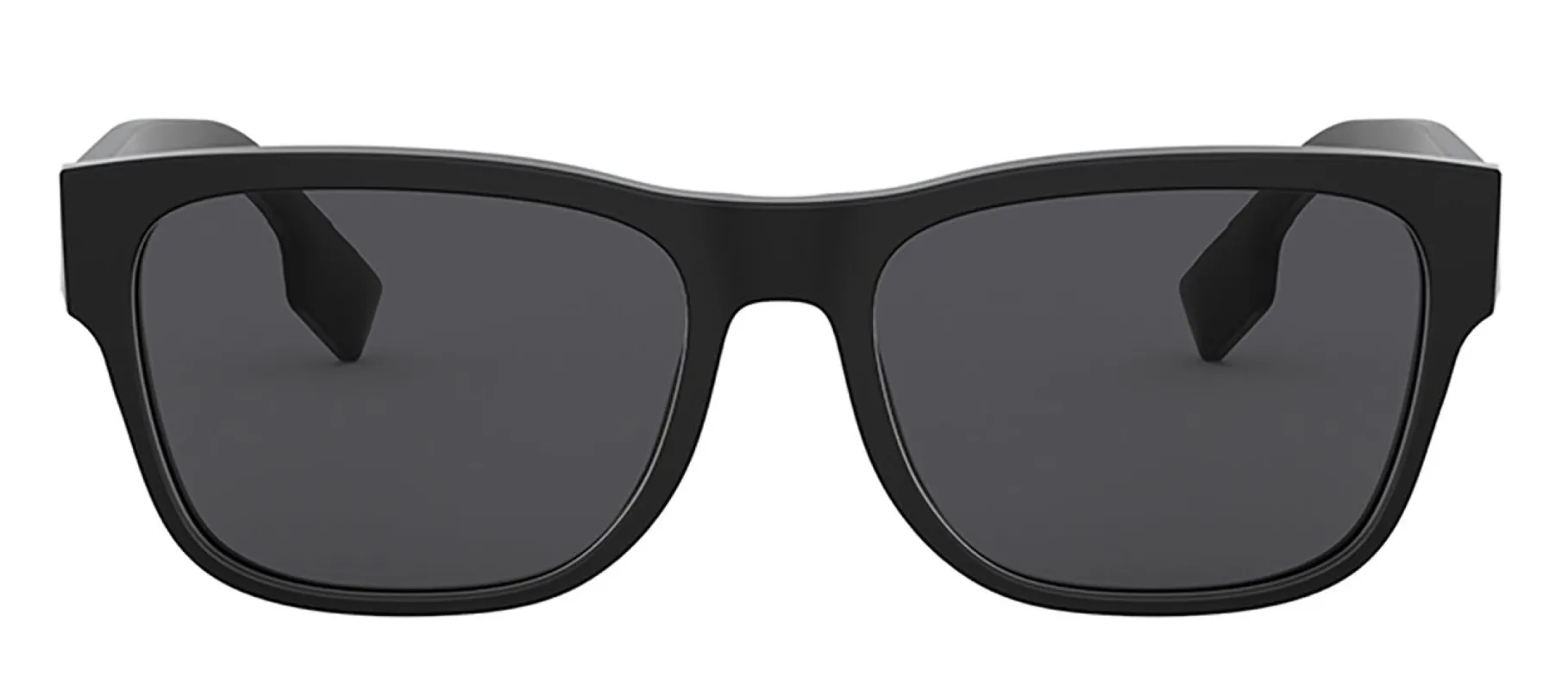 Burberry BE 4309 346487 Square Plastic Black Sunglasses with Dark Grey Lens sold by Gaffos