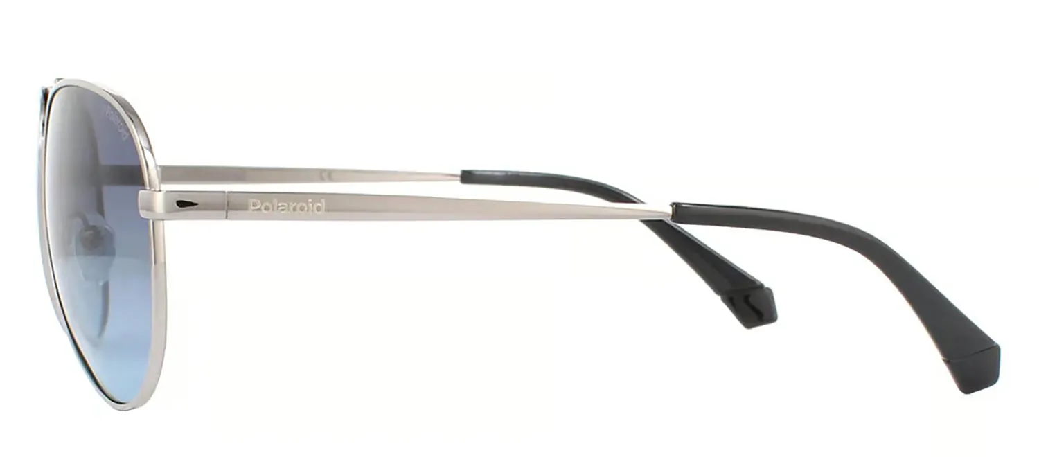 Polaroid PLD 6012/N/NEW 6LB_WJ Aviator Metal Ruthenium Sunglasses with Grey Polarized Lens sold by Gaffos product image thumbnail 3