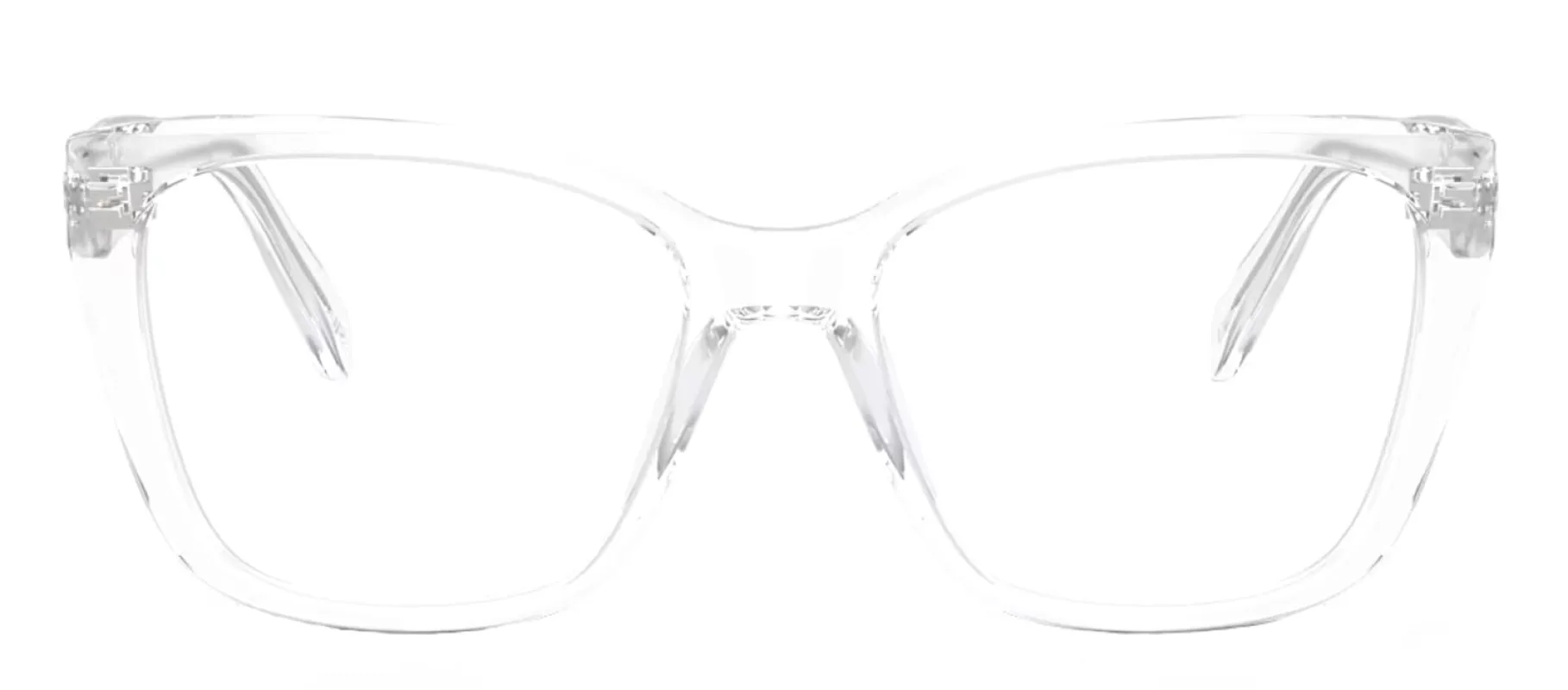 Swarovski SK 2008 1027 Irregular Plastic Clear Eyeglasses with Logo Stamped Demo Lenses sold by Gaffos