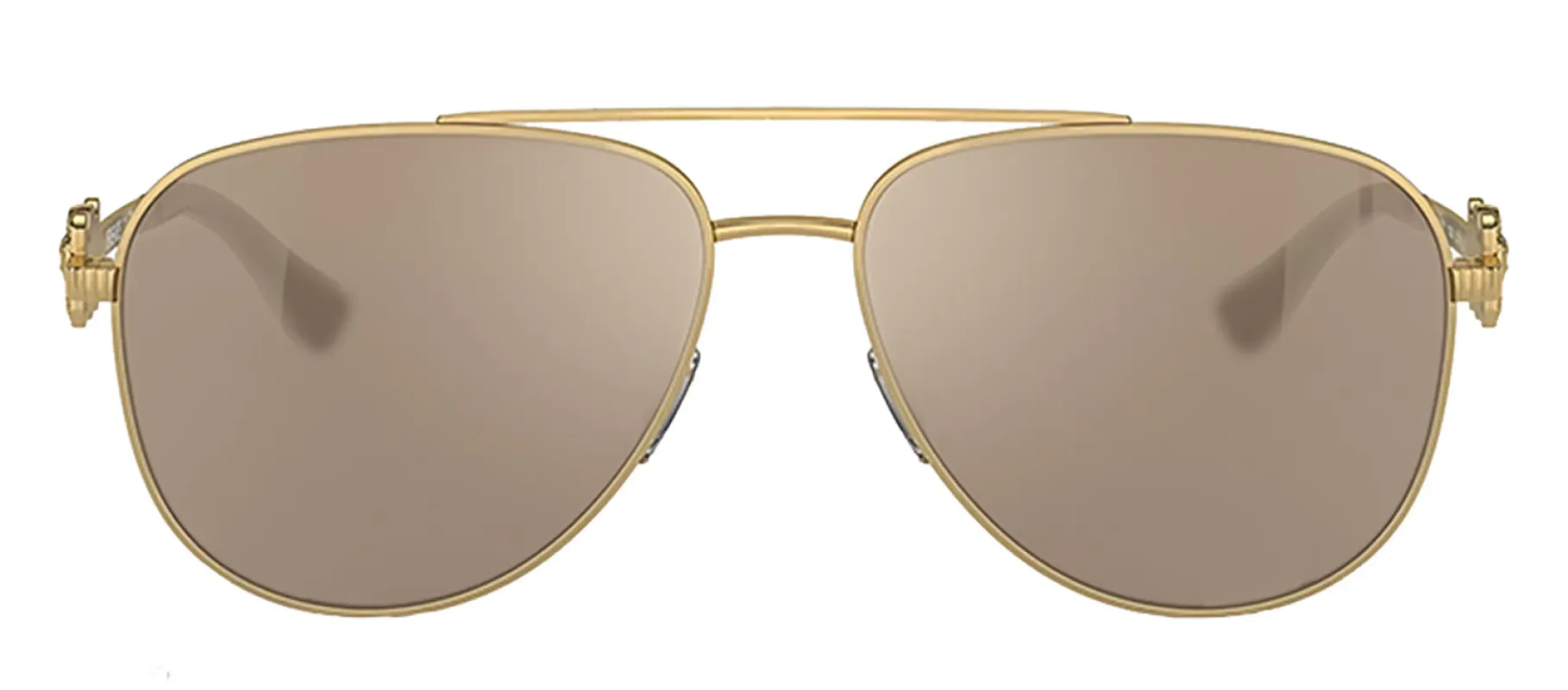 Versace VK 2002 10025A Aviator Metal Gold Sunglasses with Brown Mirror Lens sold by Gaffos