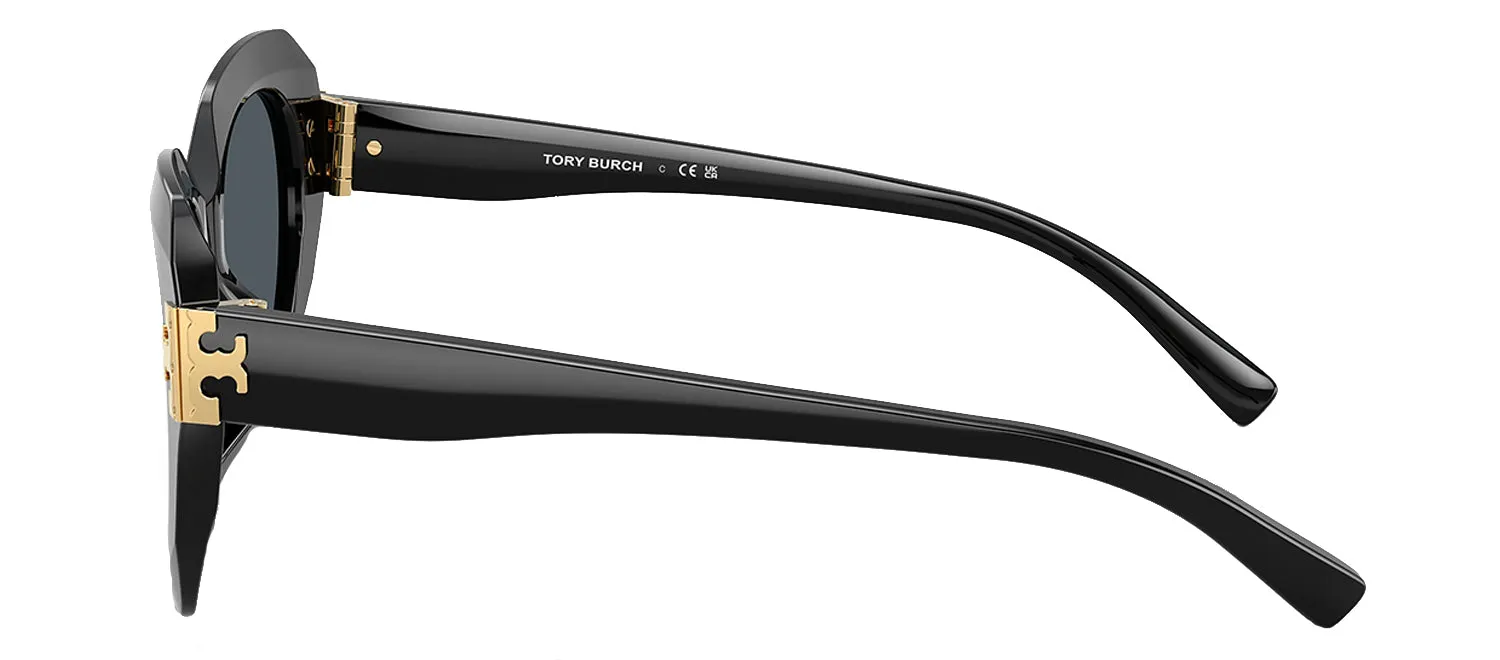 Tory Burch TY 7215U 170987 Cat-Eye Plastic Black Sunglasses with Grey Lens sold by Gaffos product image thumbnail 3