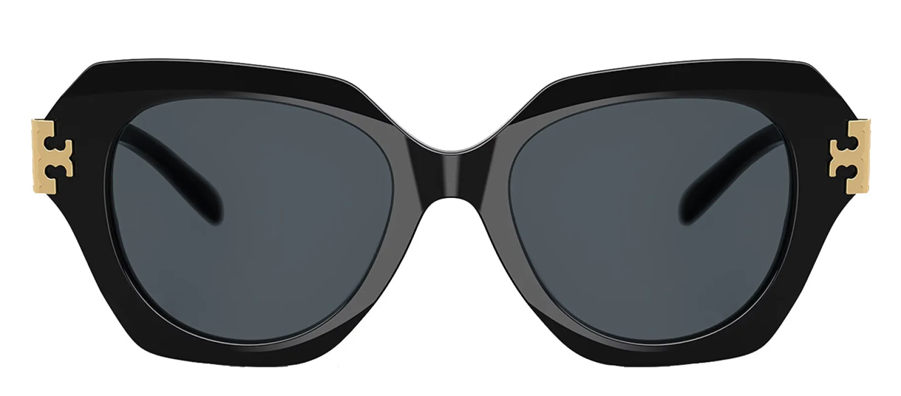 Tory Burch TY 7215U 170987 Cat-Eye Plastic Black Sunglasses with Grey Lens sold by Gaffos