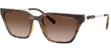Armani Exchange AX 4158S 821313 Cat-Eye Plastic Havana Sunglasses with Brown Gradient Lens sold by Gaffos