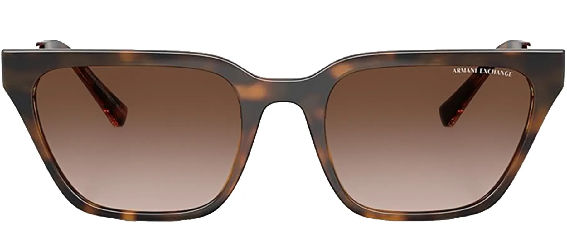 Armani Exchange AX 4158S 821313 Cat-Eye Plastic Havana Sunglasses with Brown Gradient Lens sold by Gaffos