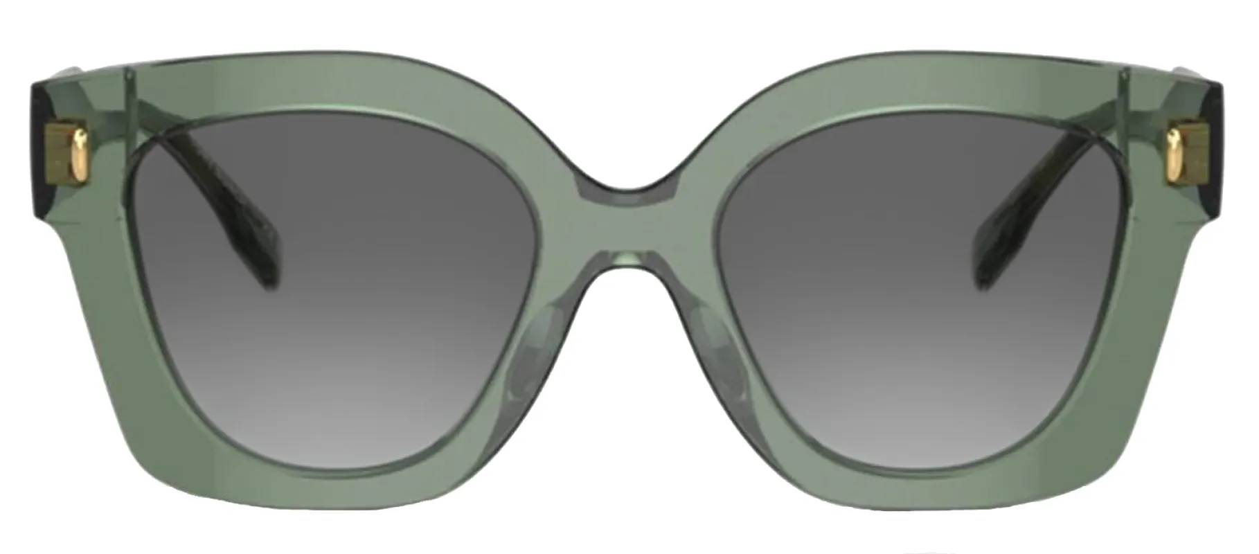 Tory Burch TY 7201U 194111 Irregular Plastic Green Sunglasses with Grey Gradient Lens sold by Gaffos