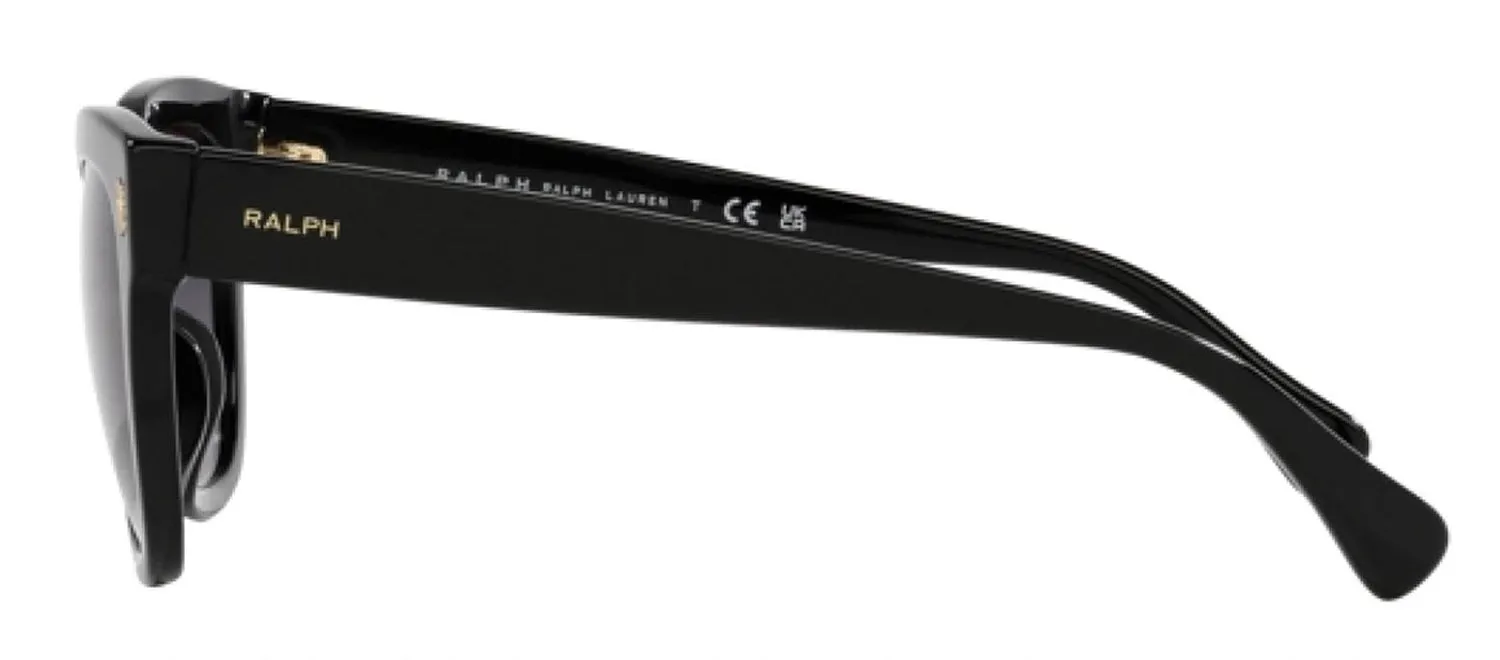 Ralph Lauren RA 5301U 50018G Oval Plastic Black Sunglasses with Grey Gradient Lens sold by Gaffos product image thumbnail 3