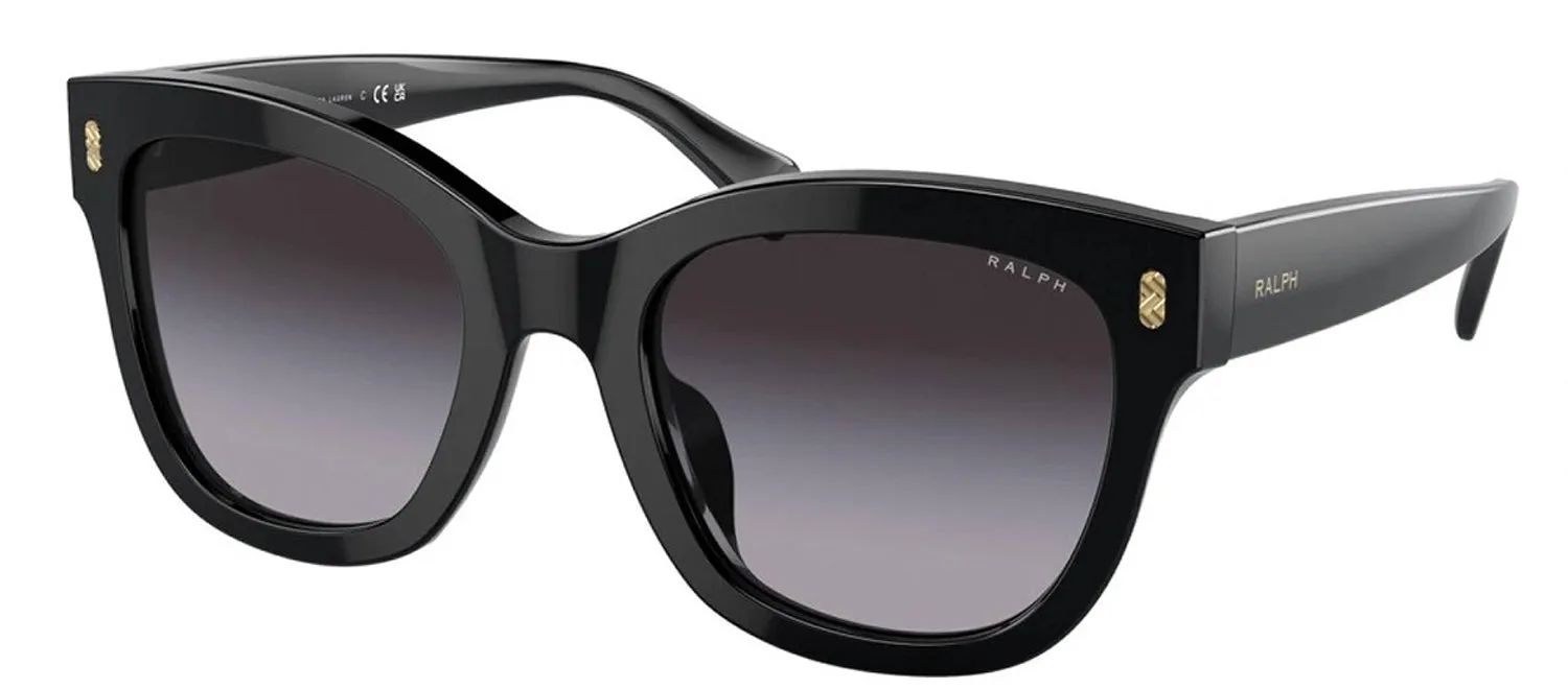Ralph Lauren RA 5301U 50018G Oval Plastic Black Sunglasses with Grey Gradient Lens sold by Gaffos product image thumbnail 2
