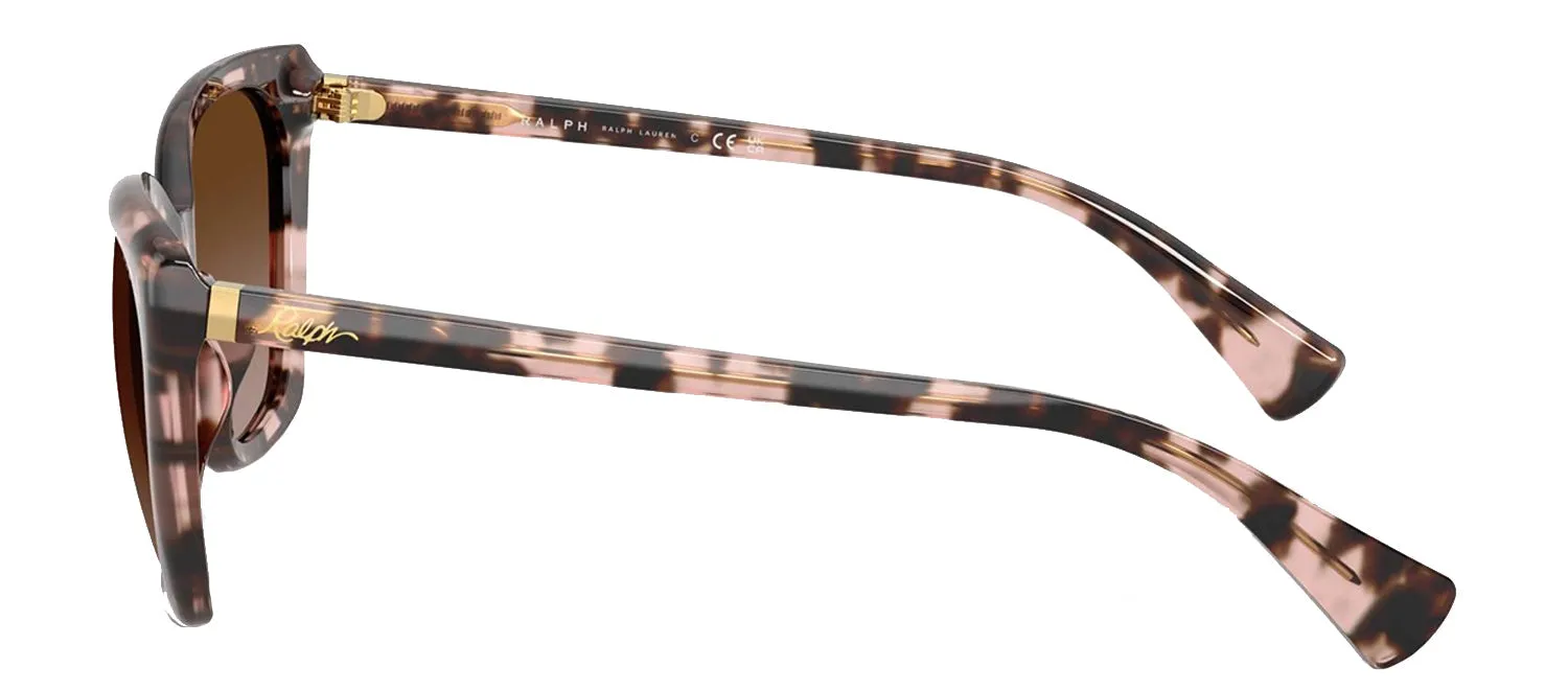 Ralph Lauren RA 5330U 605813 Butterfly Plastic Havana Sunglasses with Brown Gradient Lens sold by Gaffos product image thumbnail 3