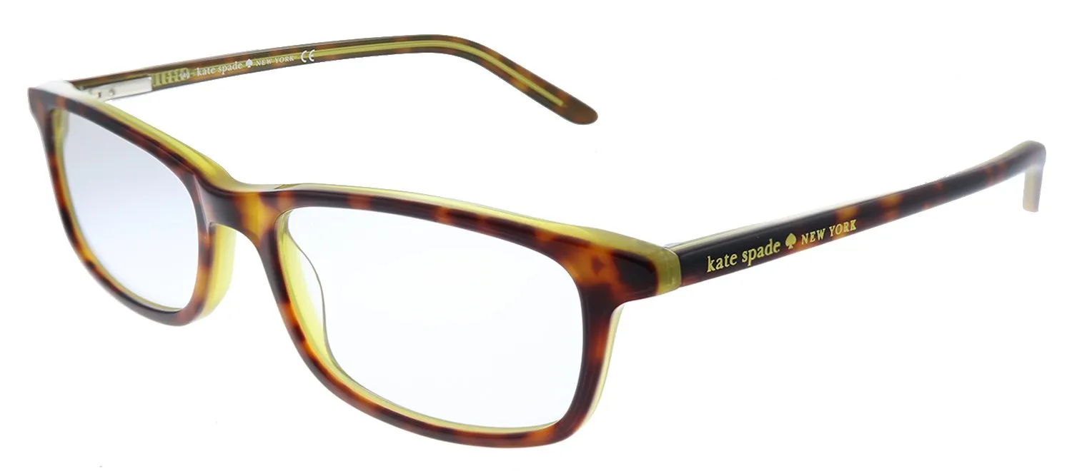 Kate Spade KS JODIE HG Rectangle Plastic Havana Readers sold by Gaffos product image thumbnail 2