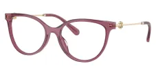 Tory Burch TY 2149U 3179 Cat-Eye Plastic Purple Eyeglasses with Logo Stamped Demo Lenses sold by Gaffos