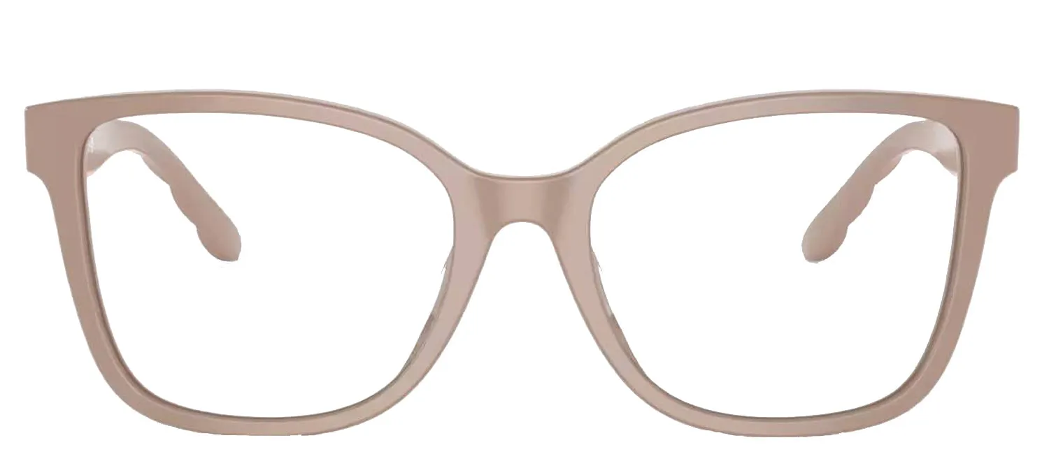 Tory Burch TY 2129U 1915 Oval Plastic Beige Eyeglasses with Logo Stamped Demo Lenses sold by Gaffos