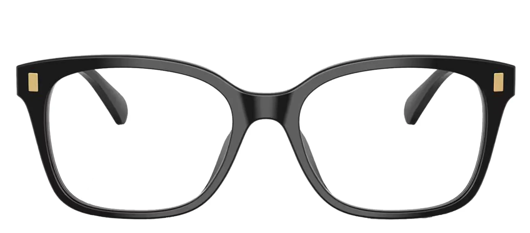 Ralph Lauren RA 7174U 5001 Rectangle Plastic Black Eyeglasses with Logo Stamped Demo Lenses sold by Gaffos