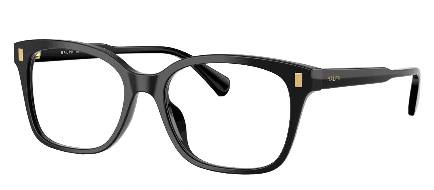 Ralph Lauren RA 7174U 5001 Rectangle Plastic Black Eyeglasses with Logo Stamped Demo Lenses sold by Gaffos product image thumbnail 2