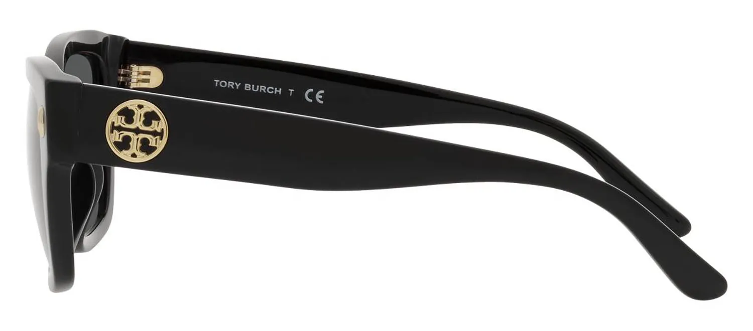 Tory Burch TY 7216U 170987 Cat-Eye Plastic Black Sunglasses with Grey Lens sold by Gaffos product image thumbnail 3