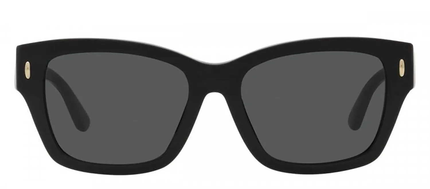 Tory Burch TY 7216U 170987 Cat-Eye Plastic Black Sunglasses with Grey Lens sold by Gaffos