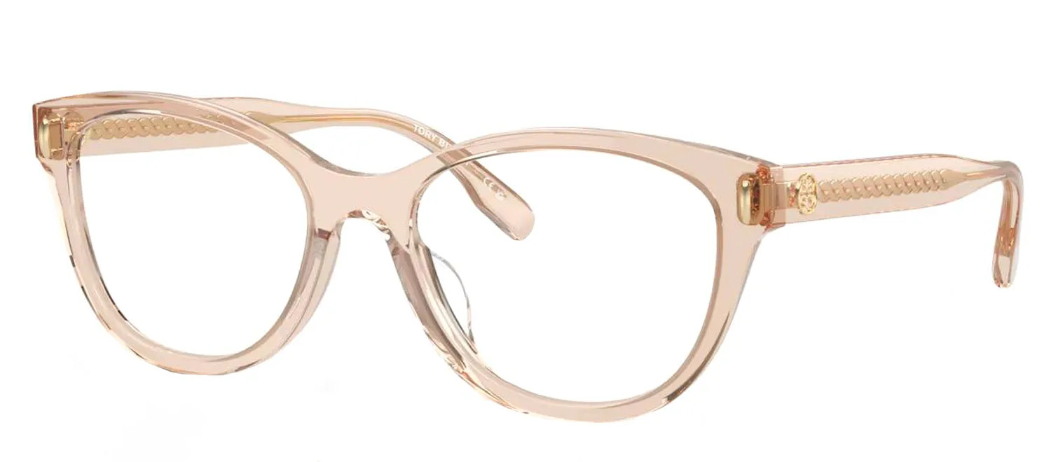 Tory Burch TY 2137U 1954 Pillow Plastic Brown Eyeglasses with Logo Stamped Demo Lenses sold by Gaffos product image thumbnail 2