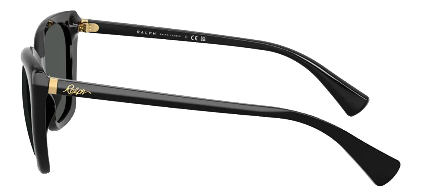 Ralph Lauren RA 5330U 500187 Butterfly Plastic Black Sunglasses with Grey Lens sold by Gaffos product image thumbnail 3