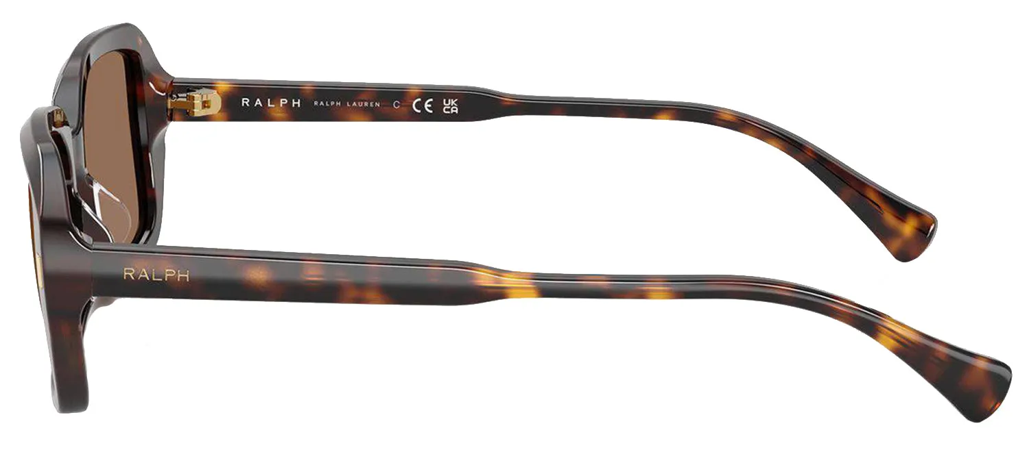 Ralph Lauren RA 5325U 500373 Rectangle Plastic Havana Sunglasses with Brown Lens sold by Gaffos product image thumbnail 3