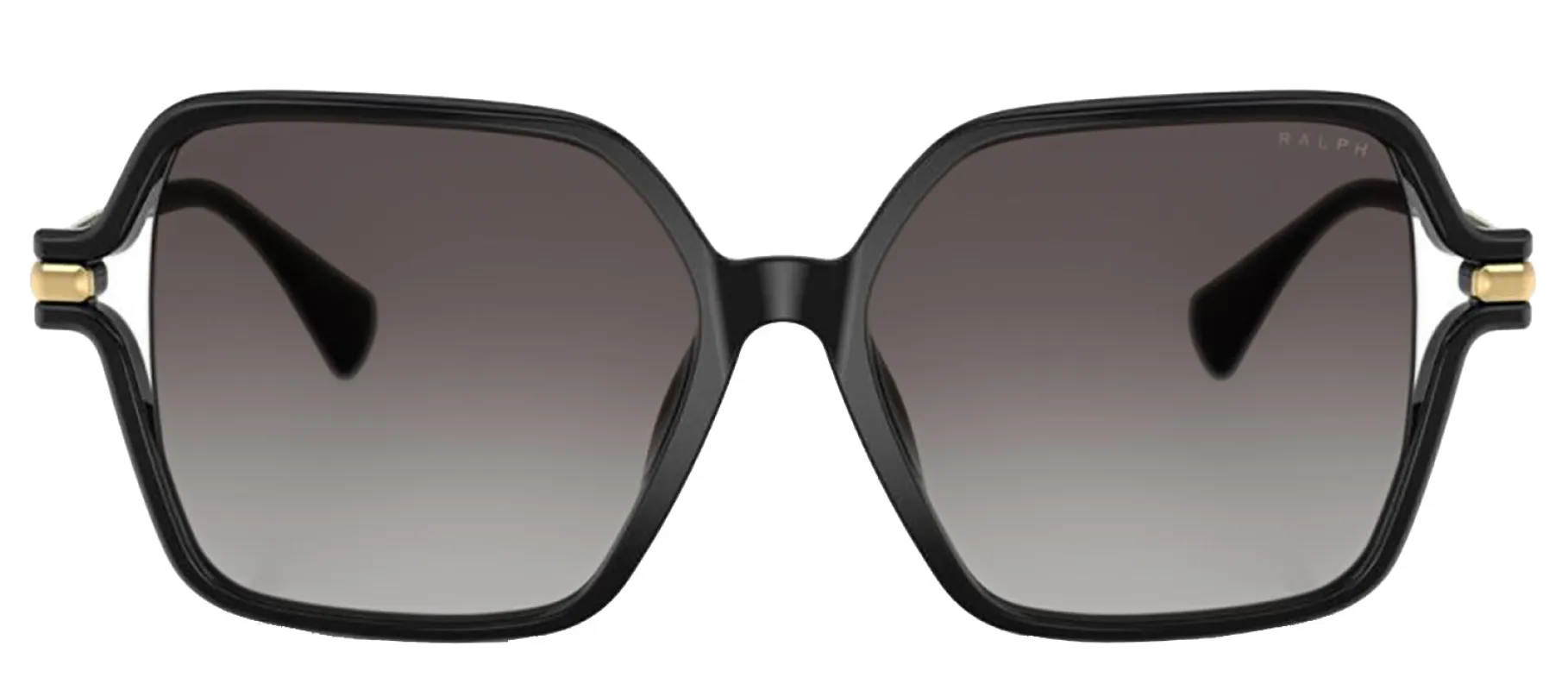 Ralph Lauren RA 5319U 50018G Square Plastic Black Sunglasses with Grey Gradient Lens sold by Gaffos