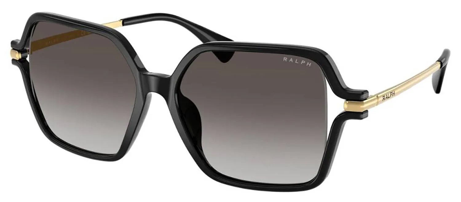 Ralph Lauren RA 5319U 50018G Square Plastic Black Sunglasses with Grey Gradient Lens sold by Gaffos product image thumbnail 2