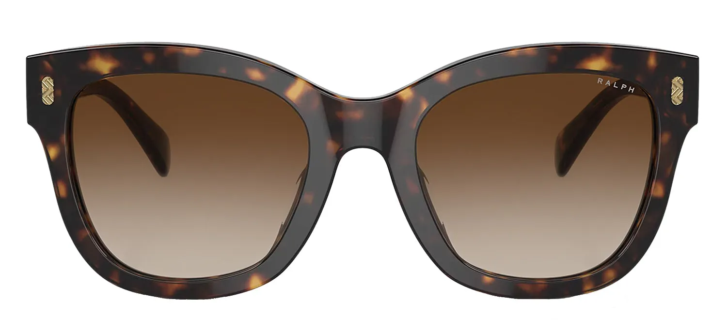 Ralph Lauren RA 5301U 500313 Oval Plastic Havana Sunglasses with Brown Gradient Lens sold by Gaffos