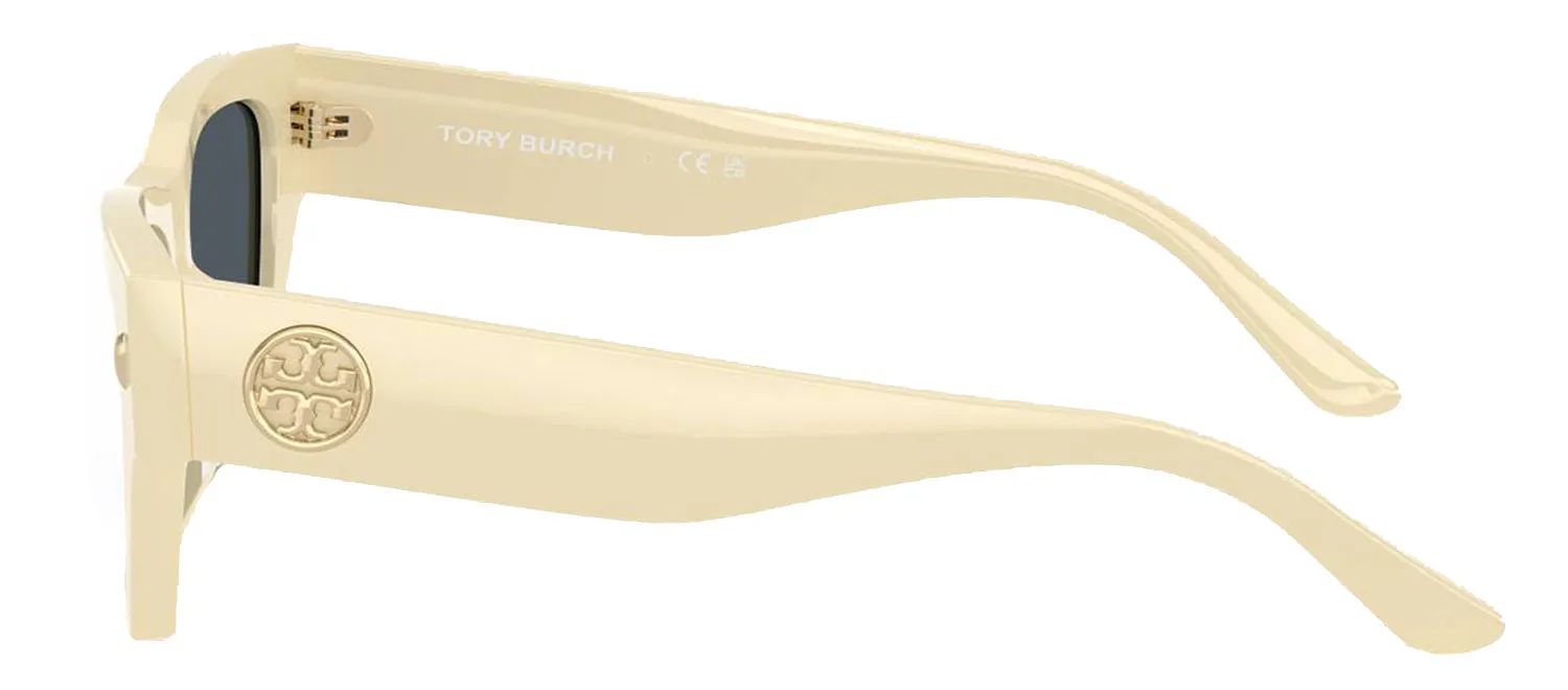 Tory Burch TY 7169U 194787 Rectangle Plastic Ivory Sunglasses with Grey Lens sold by Gaffos product image thumbnail 3