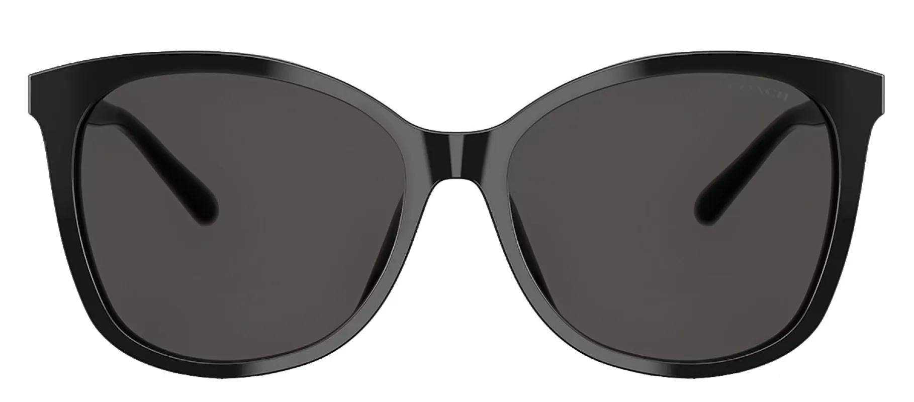 Coach HC 8271U 500287 Square Plastic Black Sunglasses with Grey Lens sold by Gaffos