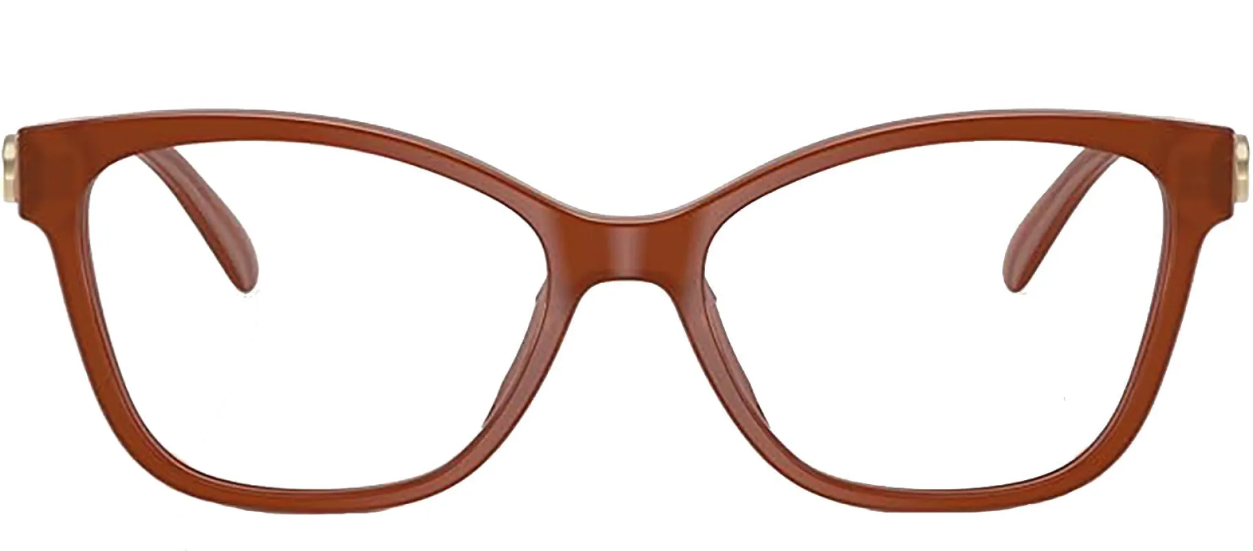 Coach HC 6246U 5841 Butterfly Plastic Brown Eyeglasses with Logo Stamped Demo Lenses sold by Gaffos