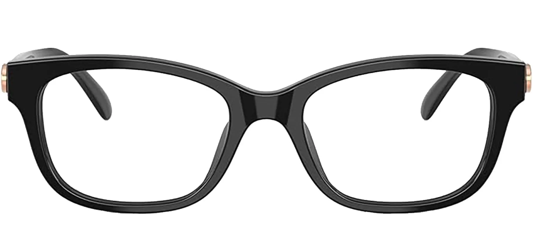 Coach HC 6257U 5002 Square Plastic Black Eyeglasses with Logo Stamped Demo Lenses sold by Gaffos