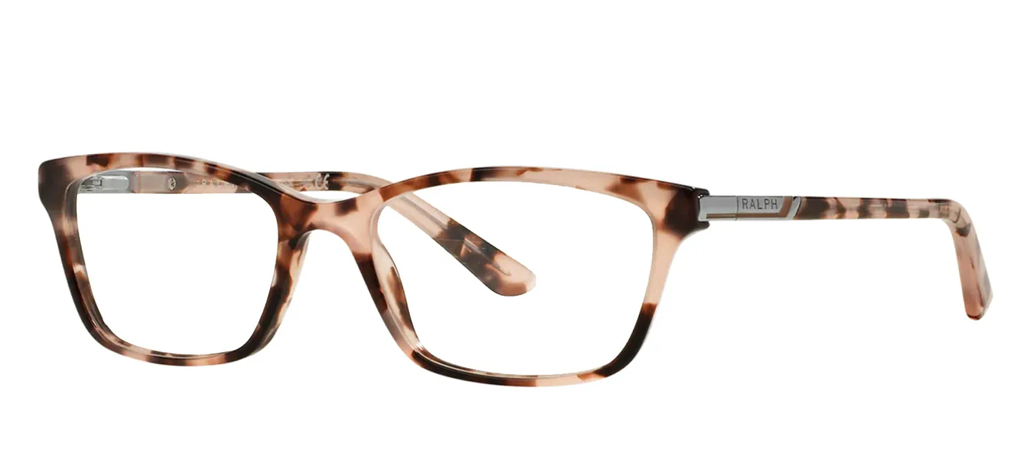 Ralph Lauren RA 7044 1143 Cat-Eye Plastic Tortoise Eyeglasses with Logo Stamped Demo Lenses sold by Gaffos product image thumbnail 2