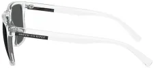 Armani Exchange AX 4080S 823587 Square Plastic Clear Sunglasses with Grey Lens sold by Gaffos
