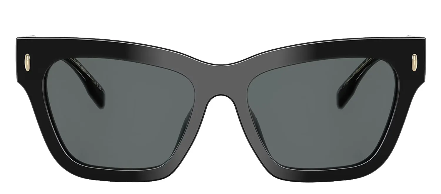 Tory Burch TY 7208U 170987 Cat-Eye Plastic Black Sunglasses with Grey Polarized Lens sold by Gaffos