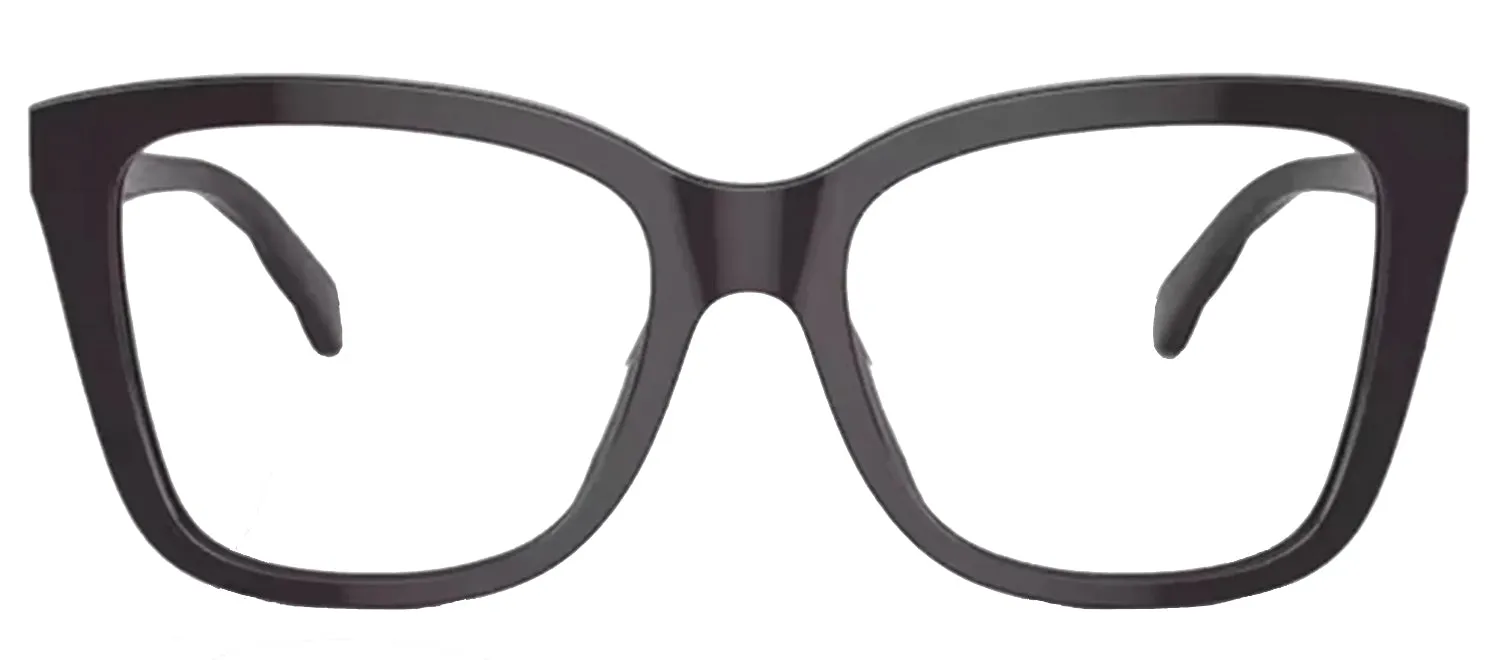 Tory Burch TY 2140U 1960 Square Plastic Burgundy Eyeglasses with Logo Stamped Demo Lenses sold by Gaffos