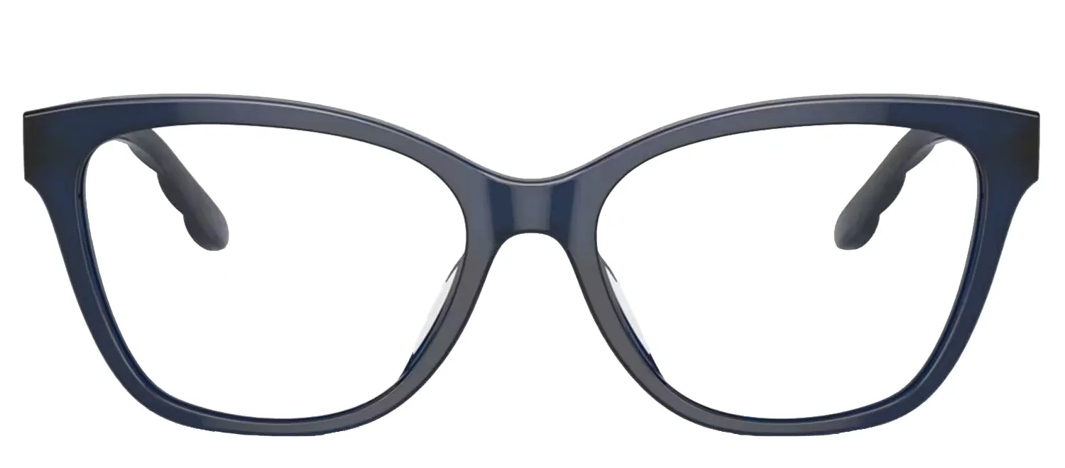 Tory Burch TY 2132U 1656 Rectangle Plastic Blue Eyeglasses with Logo Stamped Demo Lenses sold by Gaffos