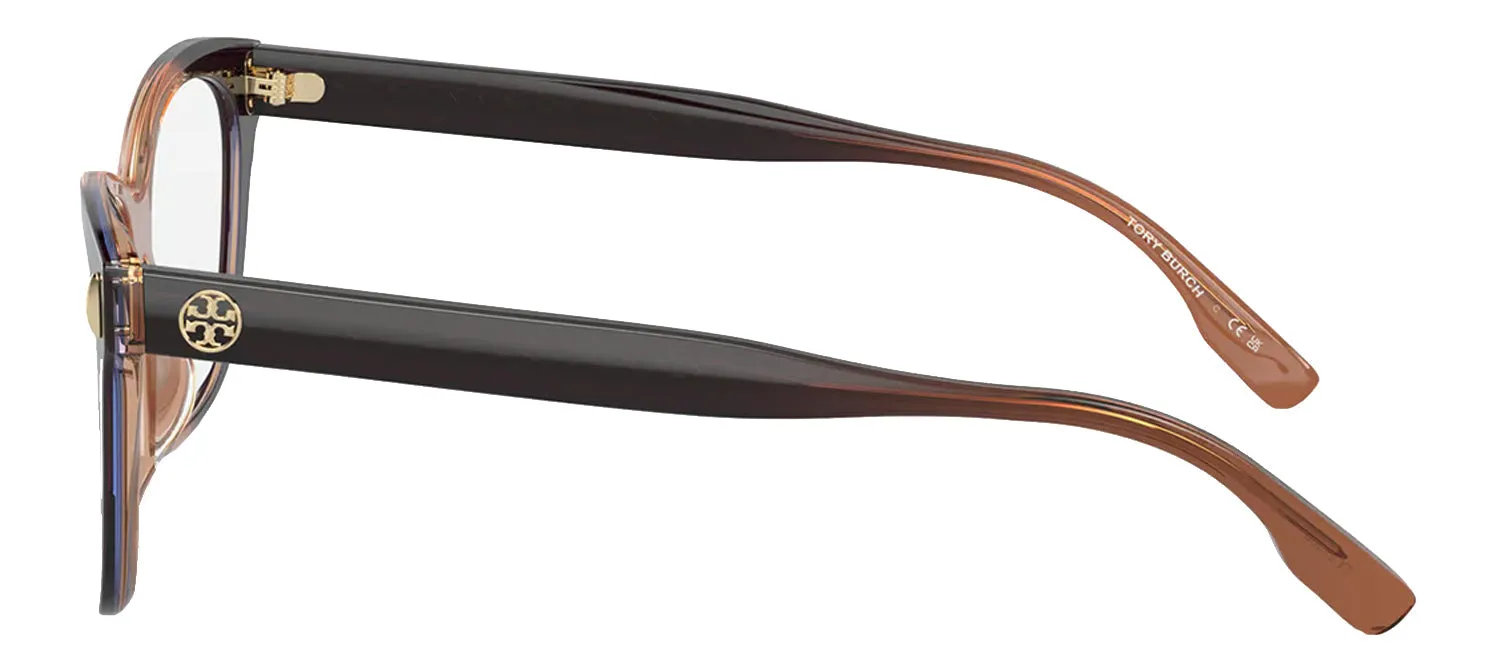 Tory Burch TY 2136U 1945 Square Plastic Multicolor Eyeglasses with Logo Stamped Demo Lenses sold by Gaffos product image thumbnail 3