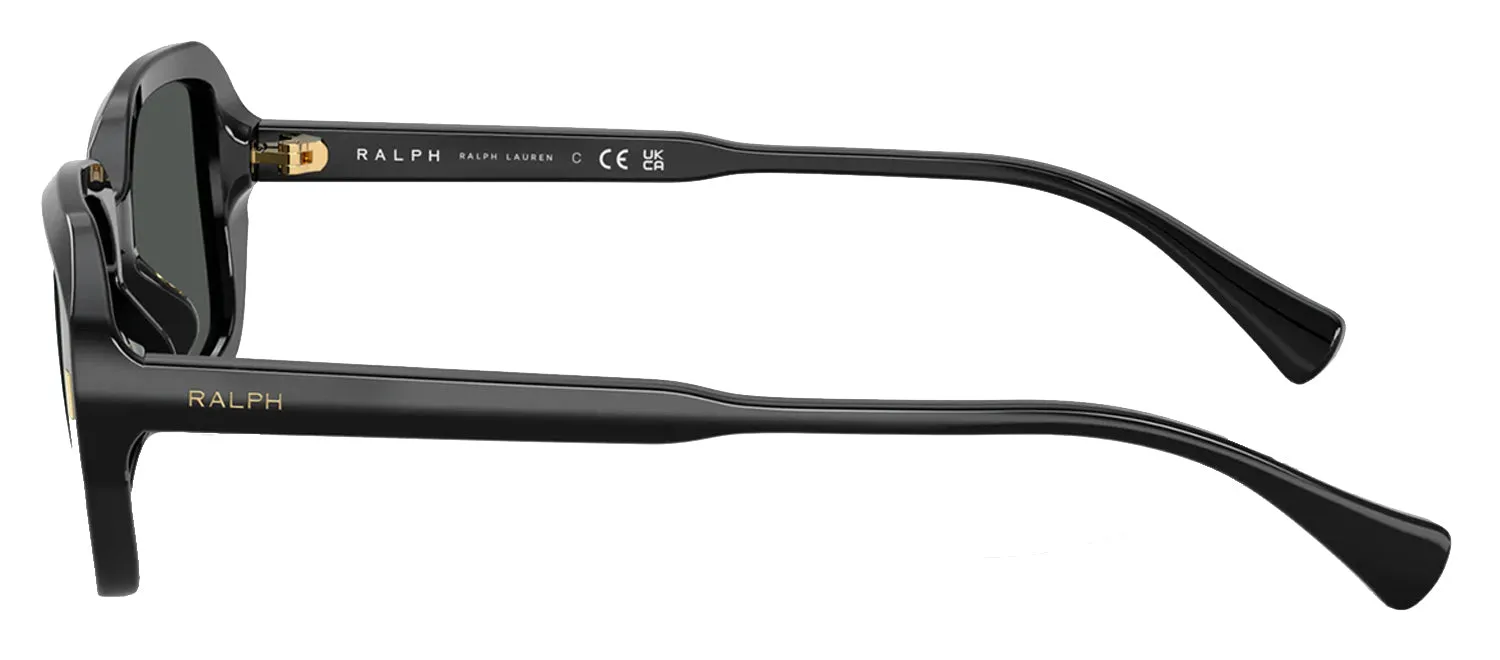 Ralph Lauren RA 5325U 500187 Rectangle Plastic Black Sunglasses with Grey Lens sold by Gaffos product image thumbnail 3