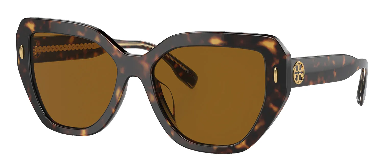 Tory Burch TY 7194U 172883 Cat Eye Acetate Dark Tortoise Sunglasses with Dark Brown Polarized Lens sold by Gaffos product image thumbnail 2