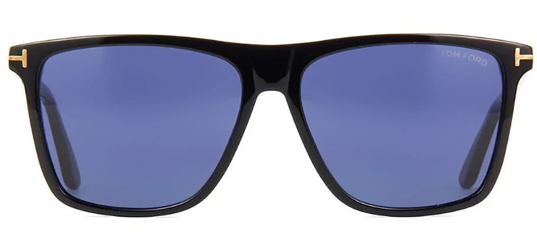 Tom Ford FT 0832 01V Pilot Acetate Black Sunglasses with Blue Lens sold by Gaffos