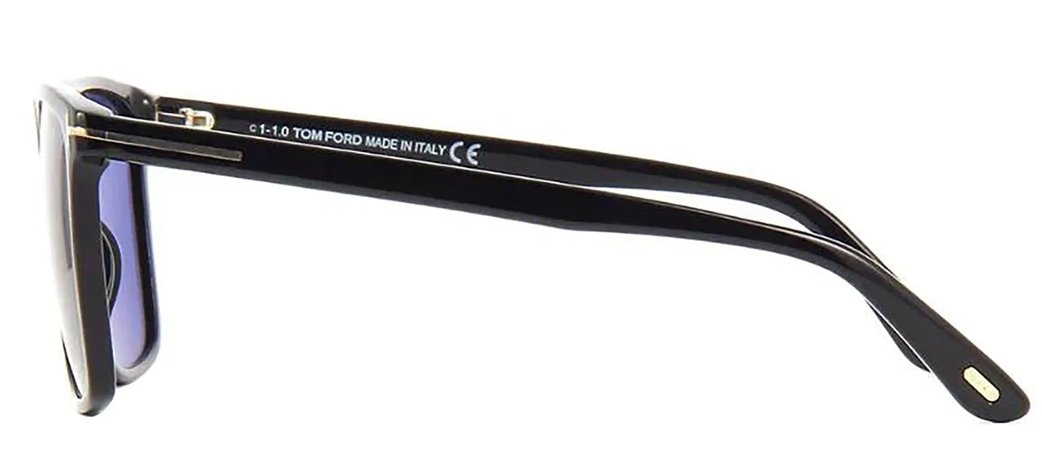 Tom Ford FT 0832 01V Pilot Acetate Black Sunglasses with Blue Lens sold by Gaffos product image thumbnail 3