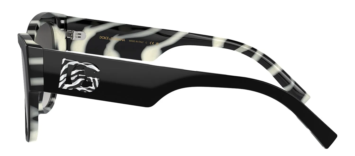 Dolce & Gabbana DG 4449 3372/P Butterfly Acetate Black Sunglasses with Grey Lens sold by Gaffos product image thumbnail 3
