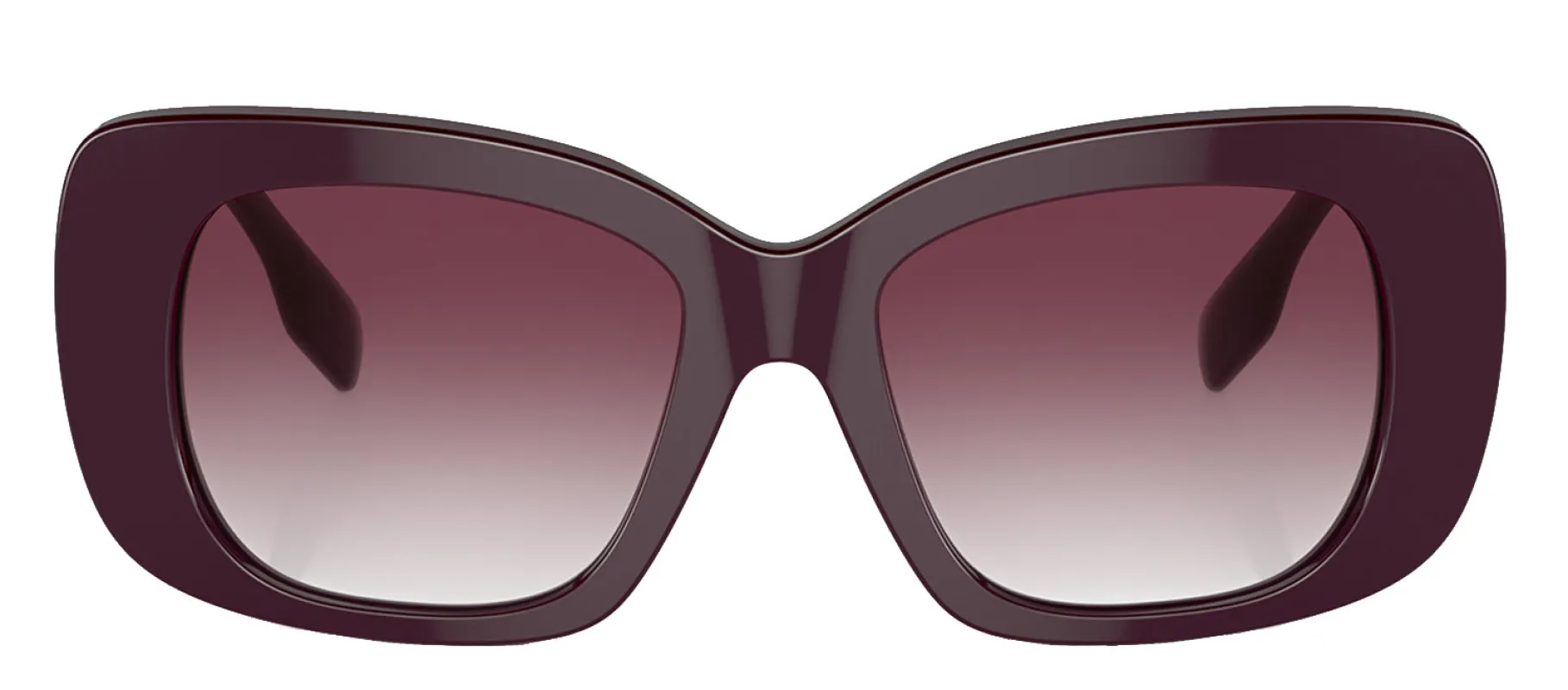 Burberry BE 4410 39798H Butterfly Plastic Bordeaux Sunglasses with Violet Gradient Lens sold by Gaffos