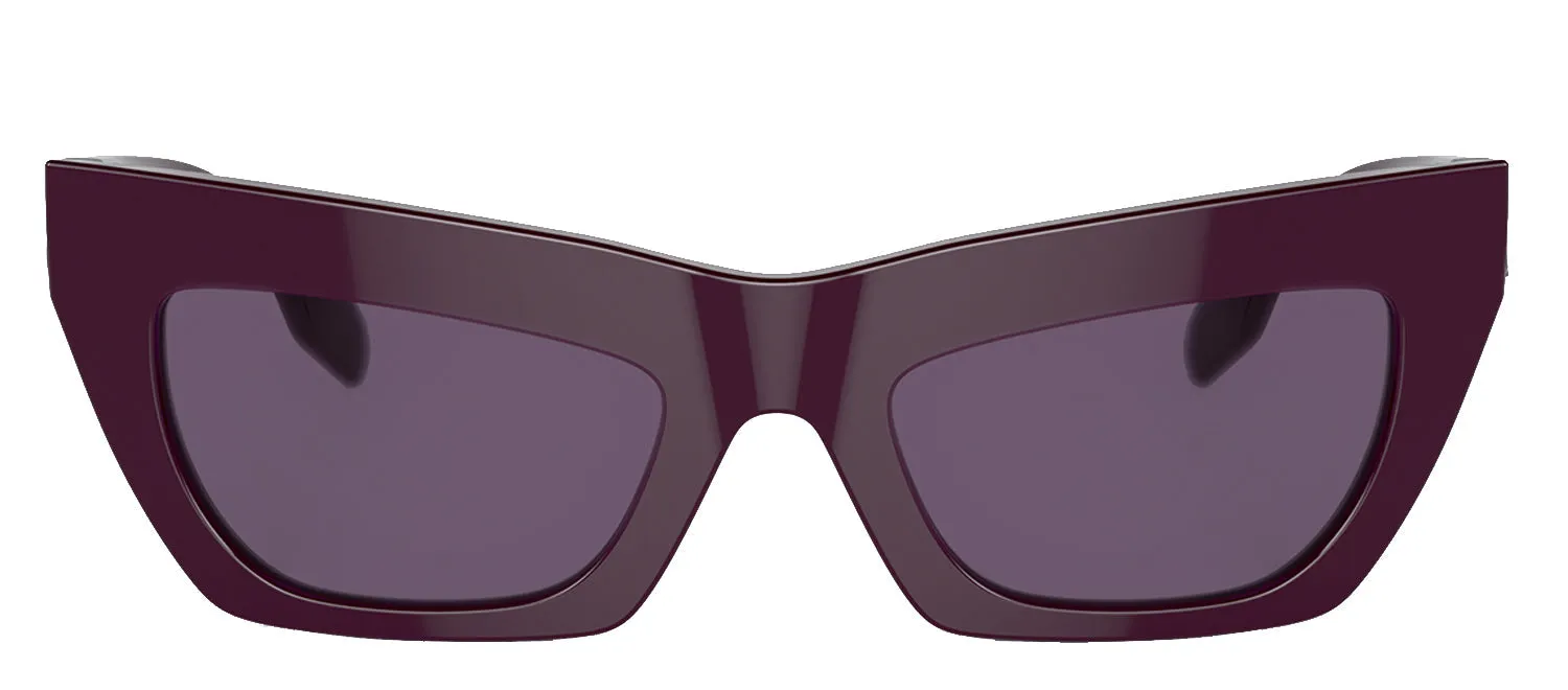 Burberry BE 4405 34001A Cat-Eye Acetate and Injected Violet Sunglasses with Violet Lens sold by Gaffos