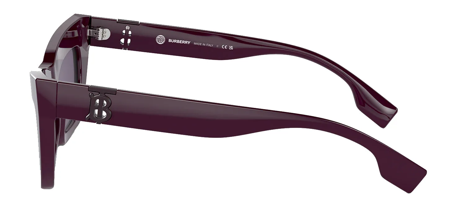 Burberry BE 4405 34001A Cat-Eye Acetate and Injected Violet Sunglasses with Violet Lens sold by Gaffos product image thumbnail 3