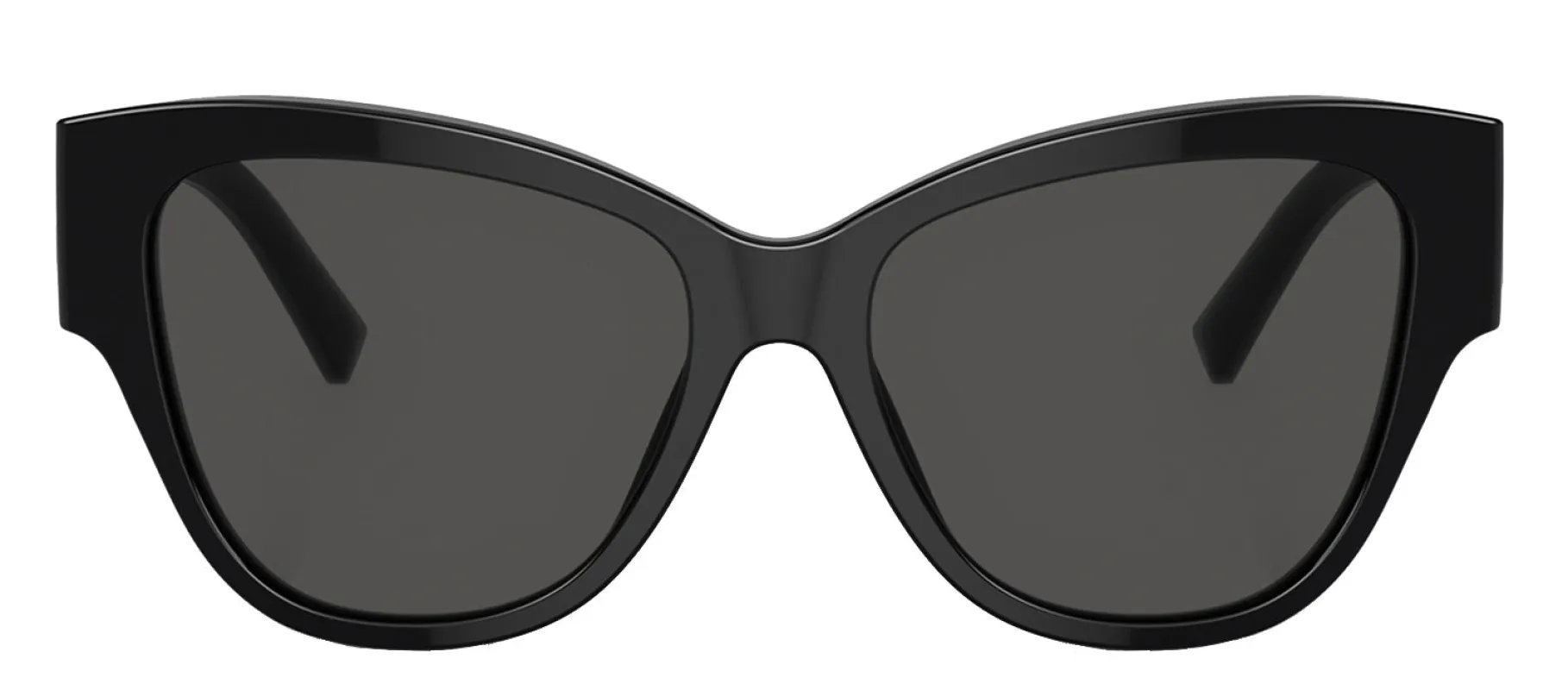 Dolce & Gabbana DG 4449 501/87 Cat-Eye Acetate Black Sunglasses with Grey Lens made by Gaffos