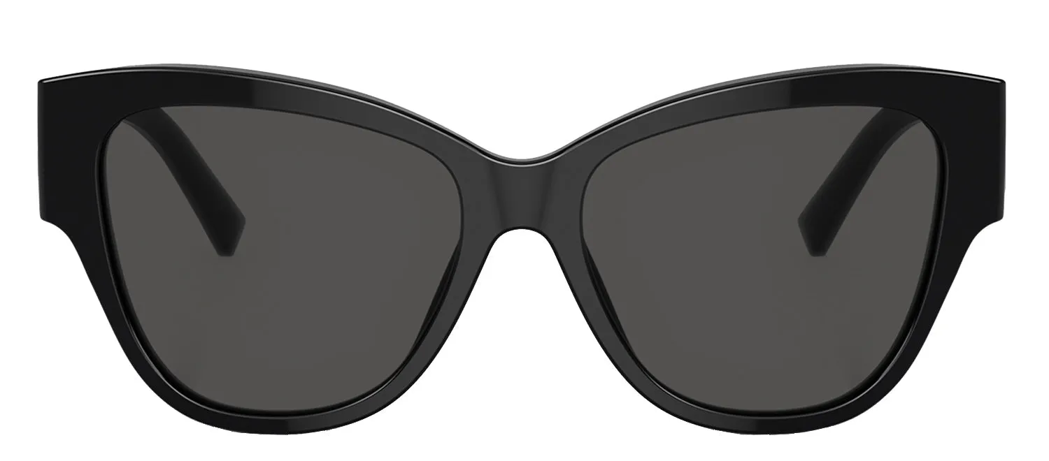 Dolce & Gabbana DG 4449 501/87 Cat-Eye Acetate Black Sunglasses with Grey Lens sold by Gaffos