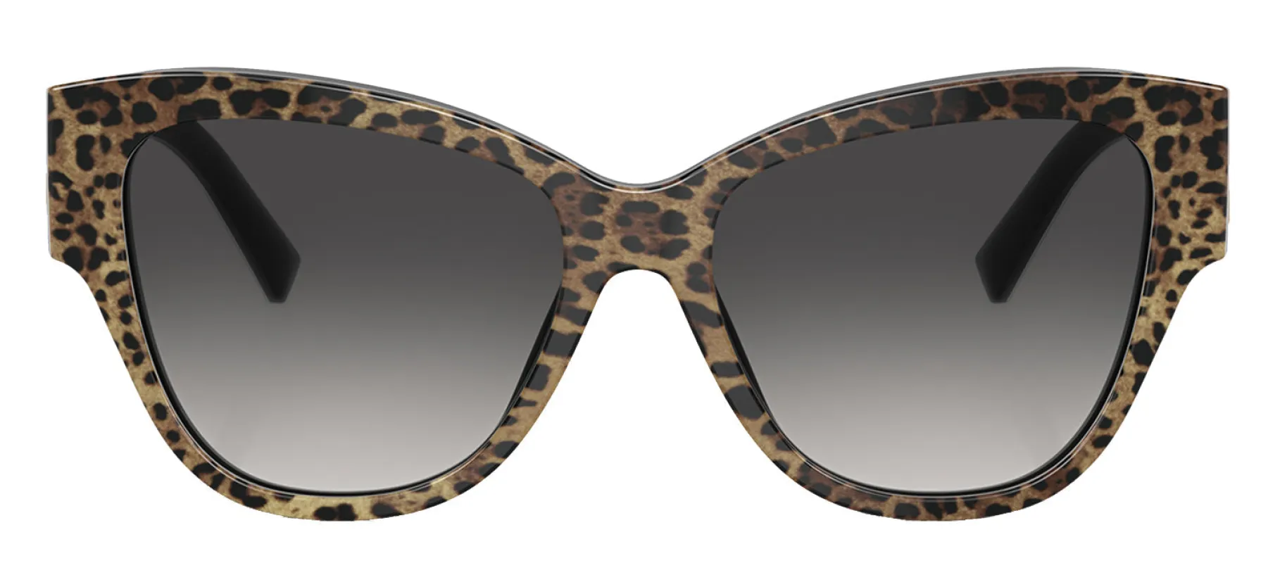 Dolce & Gabbana DG 4449 31638G Butterfly Plastic Leo Brown on Check Sunglasses with Gray Gradient Lens sold by Gaffos